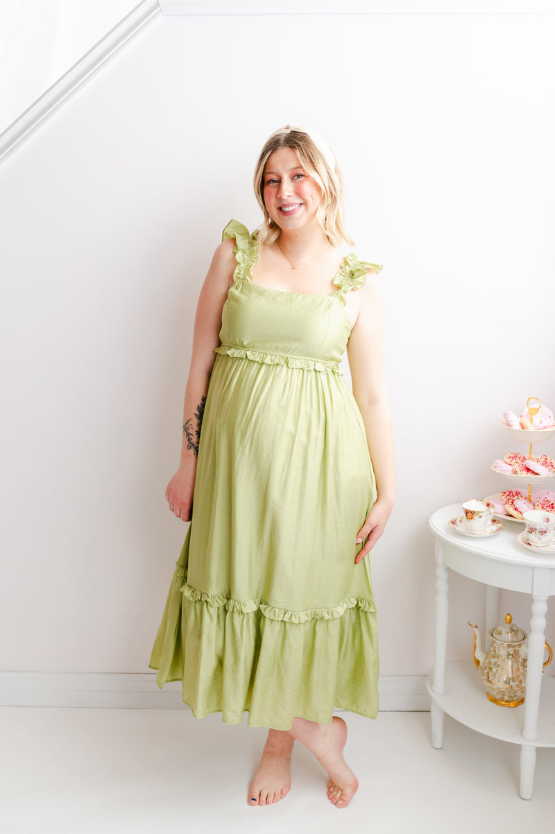 The Kate Empire Waist Midi Dress