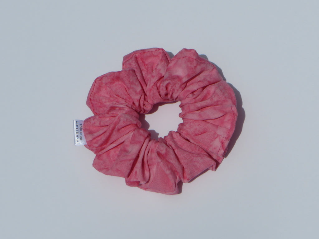 Baby Pink Tie Dye Scrunchie - MNR Beauty Boutique