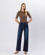 The Kari High Rise Loose Wide Leg Jeans