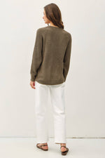 The Move Slow Sweater | Dusty Sage