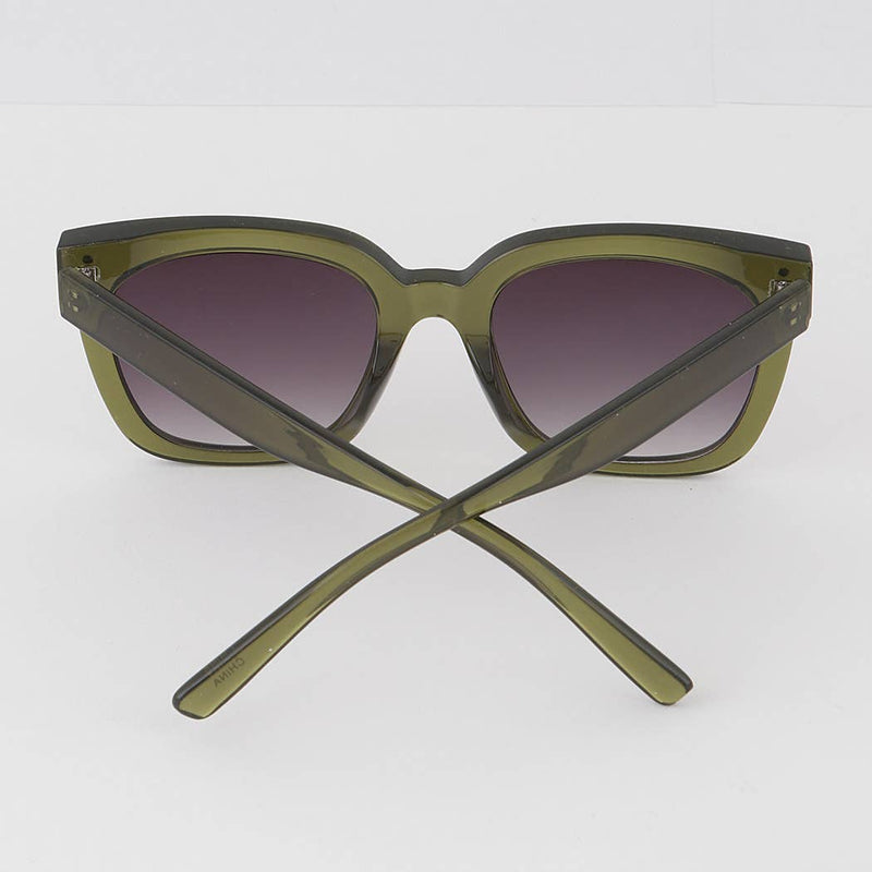 Oversized Square Sunglasses: Mix Color