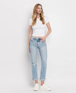 The Willie High Rise Tummy Control Straight Jeans