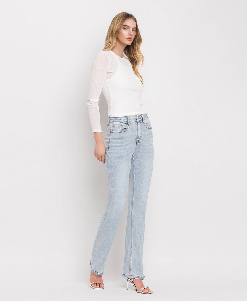 The Tamara Super High Rise Straight Jeans