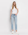 The Willie High Rise Tummy Control Straight Jeans