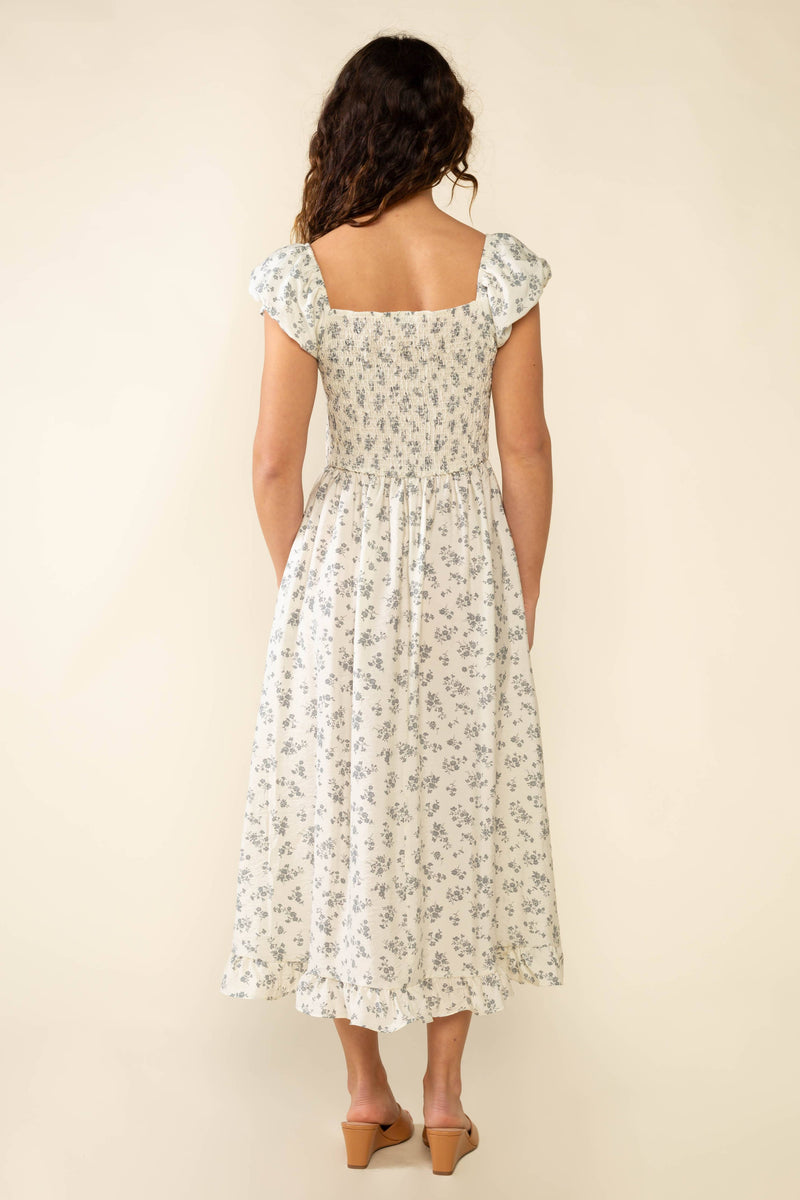 Solis Midi Dress | Ivory