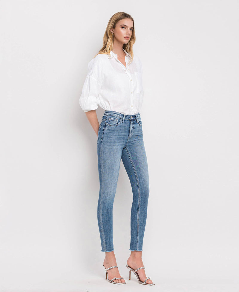 The Lizzie High Rise Crop Skinny Jean