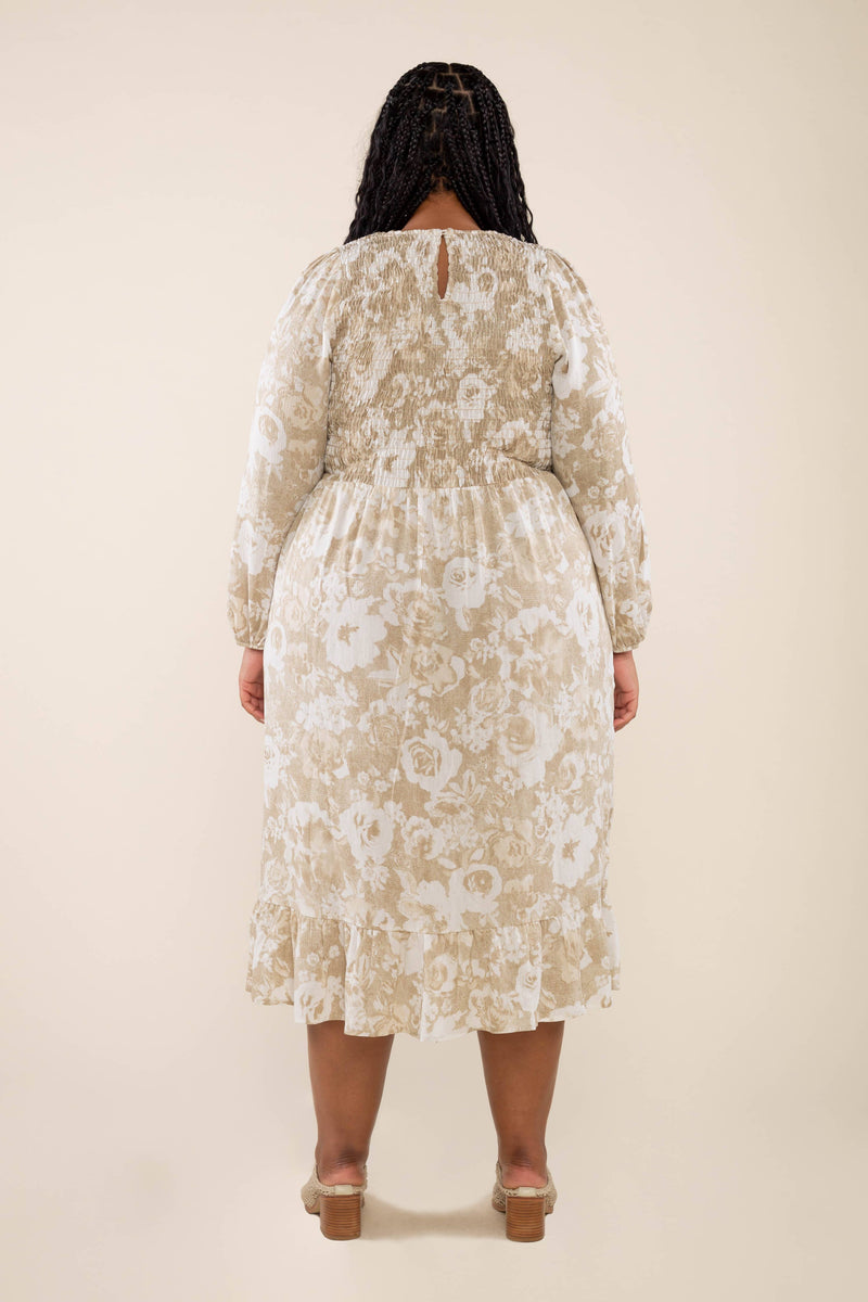 Waverly Dress | Taupe