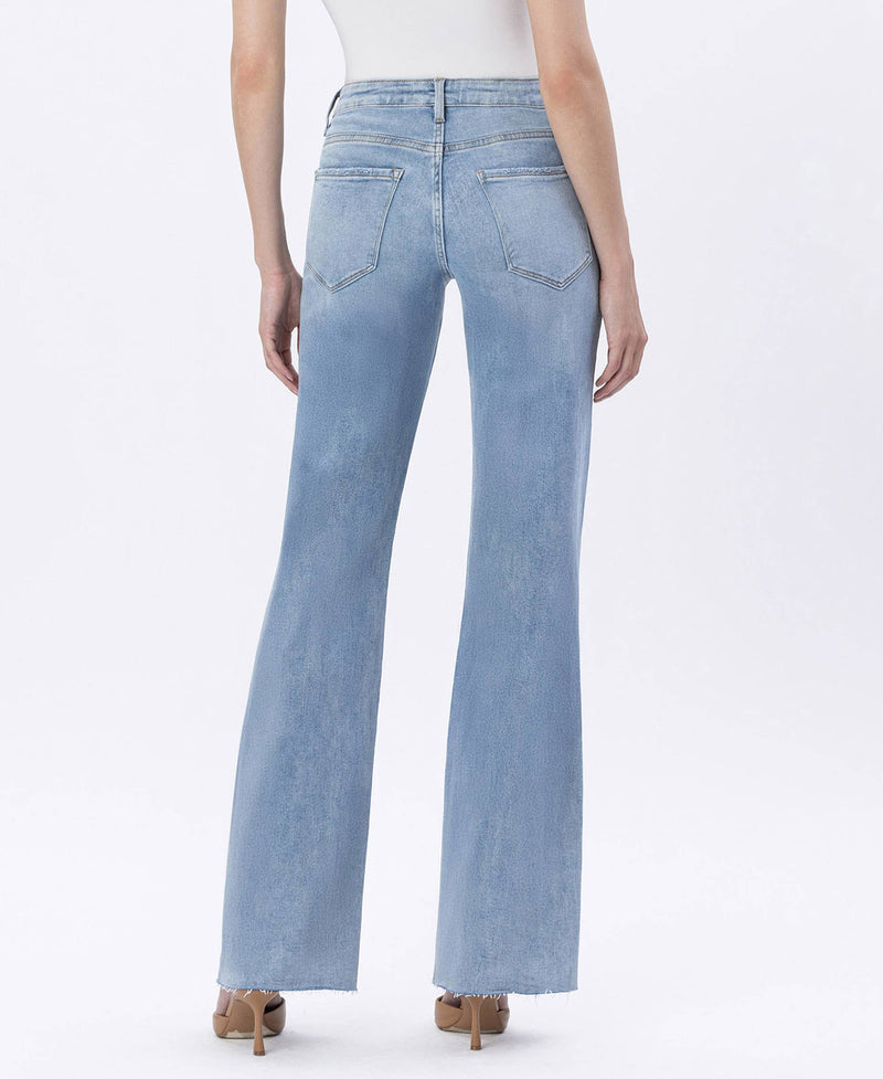 The Bay Super High Rise Flare Jeans