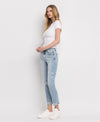 The Willie High Rise Tummy Control Straight Jeans