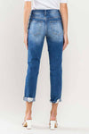 The Skeeter High Rise Distressed Boyfriend Jean