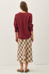 The Move Slow Sweater | Wine