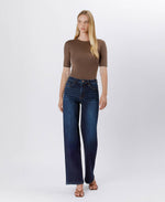 The Kari High Rise Loose Wide Leg Jeans
