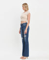 The Erika High Rise Raw Hem Bootcut Jean