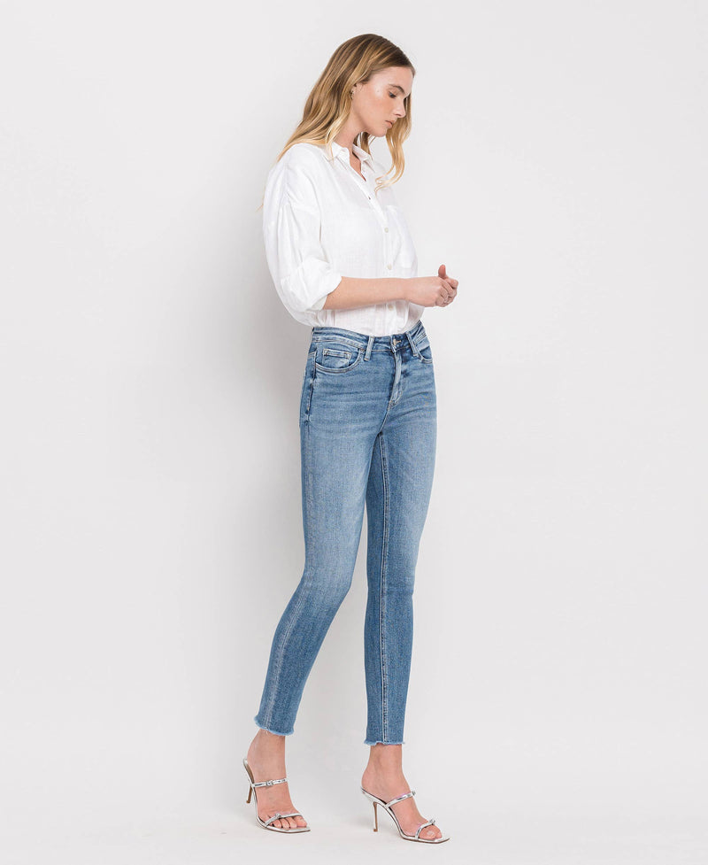 The Lizzie High Rise Crop Skinny Jean