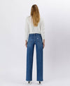 The Lauren Super High Rise Tummy Control Wide Leg Jean