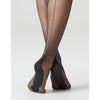 Stocking Cuban Heel Seamed Stocking | Black