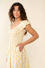 Solis Midi Dress | Ivory