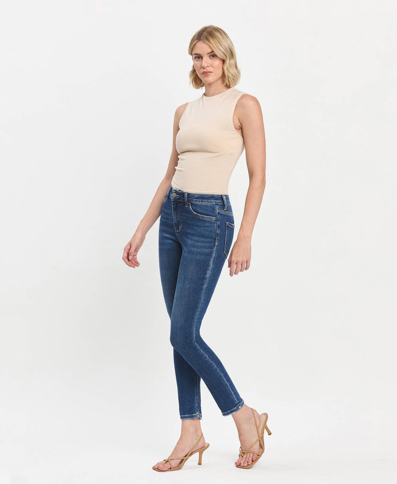 The Alex High Rise Ankle Skinny Jean