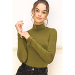 Long Sleeve Turtleneck | Olive