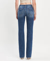 The Erika High Rise Raw Hem Bootcut Jean