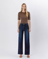 The Kari High Rise Loose Wide Leg Jeans