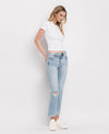 The Willie High Rise Tummy Control Straight Jeans