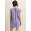 Sleeveless Relaxed Fit Breezy Romper | Lilac