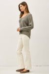 The Move Slow Sweater | Dusty Sage