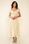 Solis Midi Dress | Ivory