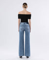 The Hanson Super High Rise Wide Leg Jeans