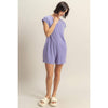 Sleeveless Relaxed Fit Breezy Romper | Lilac