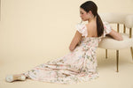 Elizabeth Sweetheart Corset Maxi Dress | Blush