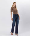The Kari High Rise Loose Wide Leg Jeans
