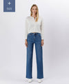 The Curvy Lauren Super High Rise Tummy Control Wide Leg Jean