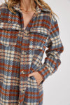 Rustic Shacket | Rust