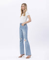 The Bay Super High Rise Flare Jeans