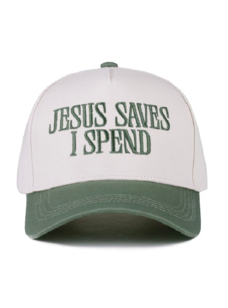 Jesus Saves I Spend | Hat