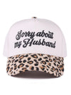 Sorry About My Husband | Hat