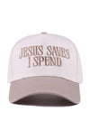 Jesus Saves I Spend | Hat