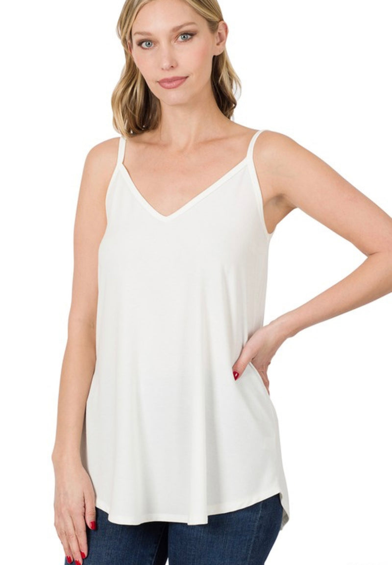 Reversible Cami  | Ivory