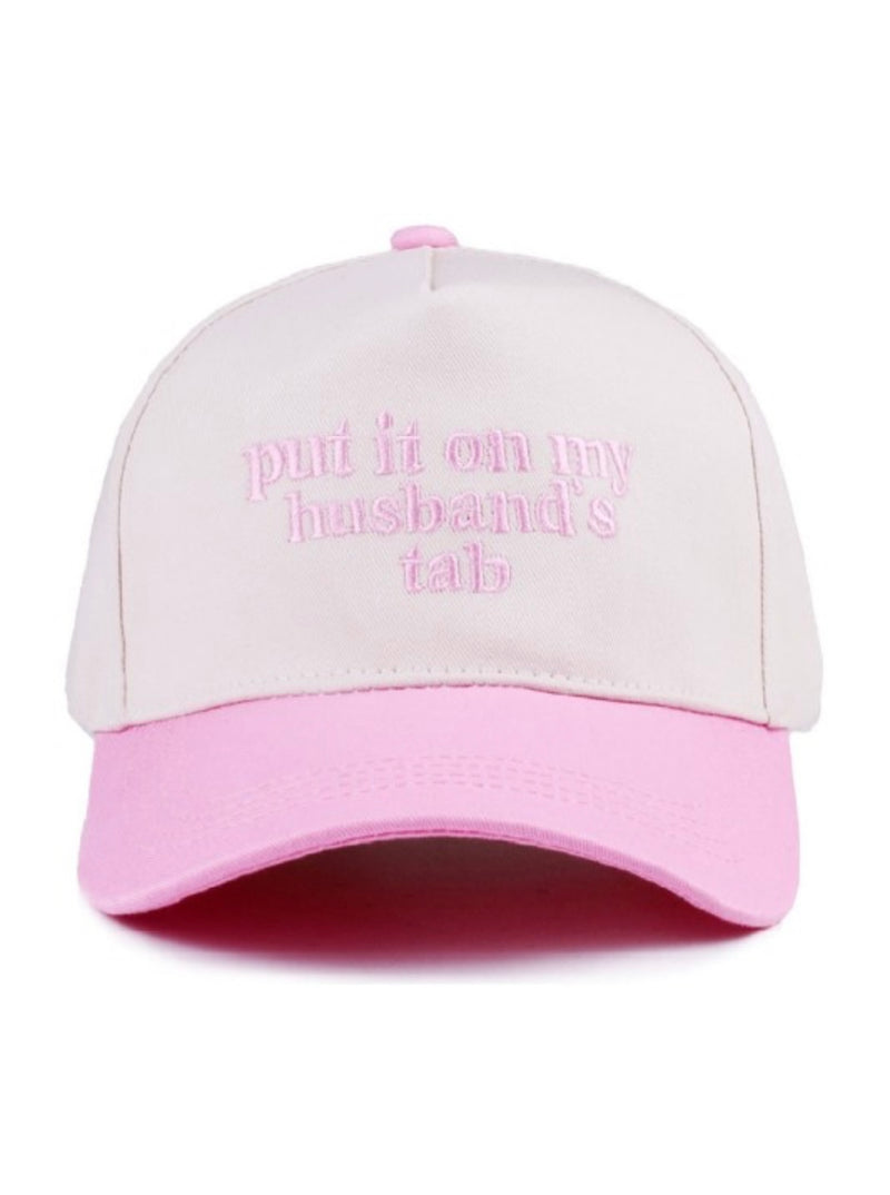 Put It On My Husbands Tab | Hat