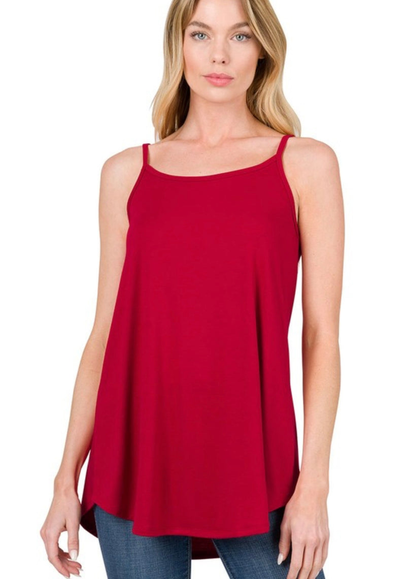 Reversible Cami  | Burgundy