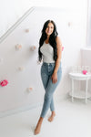 The Sarah 90's High Rise Skinny Jeans - MNR Beauty Boutique