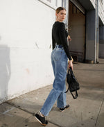 The Hanson Super High Rise Wide Leg Jeans