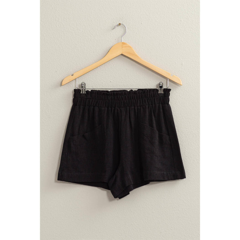 All Time Fun High Waist Shorts | Black