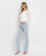 The Tamara Super High Rise Straight Jeans