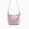 Piper Gold Chain Bucket Crossbody | Lilac