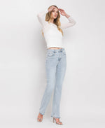 The Tamara Super High Rise Straight Jeans