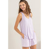 V-Neck Tank Top | Lavender
