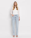 The Tamara Super High Rise Straight Jeans